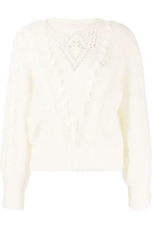 Twin-Set Open-knit crew-neck jumper