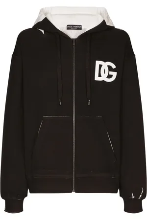 Dolce & Gabbana Logo-print zipped cardigan