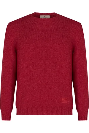 Etro Logo-embroidered cashmere jumper