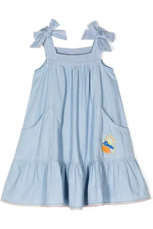 ZIMMERMANN Halcyon sleeveless denim dress