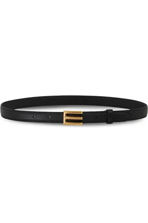 Etro Logo-buckle leather belt