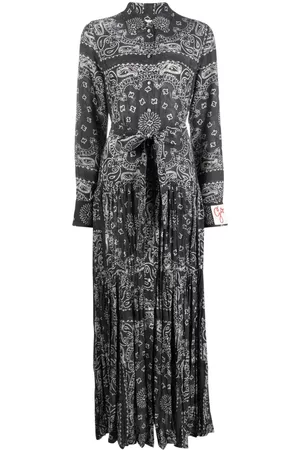 Golden Goose Paisley-print maxi shirtdress