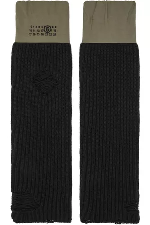 Maison Margiela Numbers-motif arm warmers