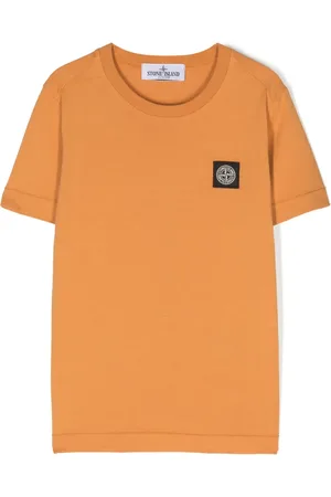 Stone Island Compass-patch cotton T-shirt