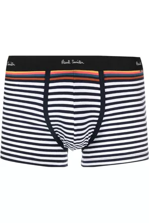 Paul Smith Stripe-pattern organic-cotton boxers