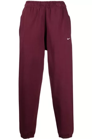 Nike - Solo Swish Tapered Logo-Embroidered Shell Track Pants