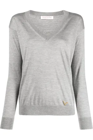 VALENTINO GARAVANI VGold V-neck jumper
