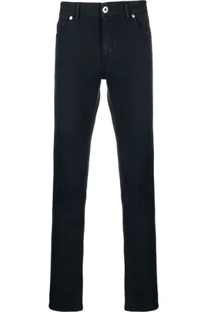 BRIONI Low-rise slim-fit jeans