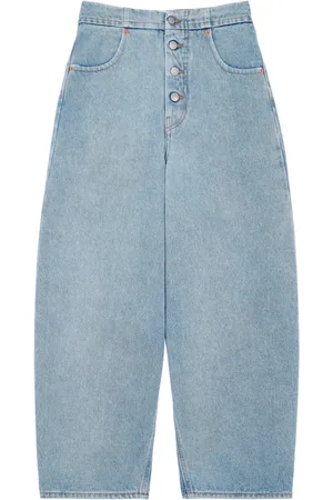 Maison Margiela Mid-rise cropped jeans