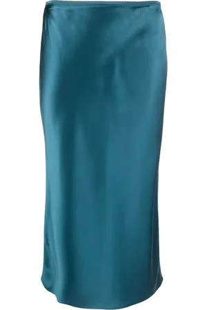 Joseph Isaak silk midi skirt