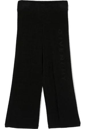 Givenchy Jacquard-motif terry-cloth trousers