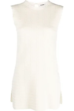 Jil Sander Sleeveless knitted top