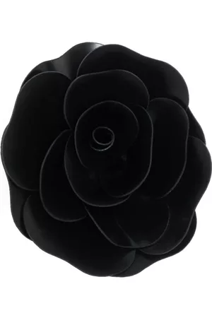 Serafini Flower-appliqué brooch pin