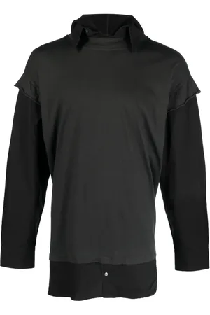 Maison Margiela Long-sleeve layered hooded T-shirt