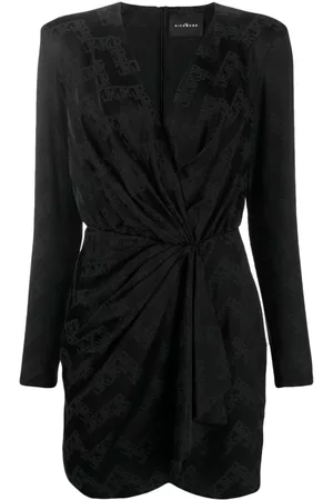 John Richmond Aroon logo-print minidress