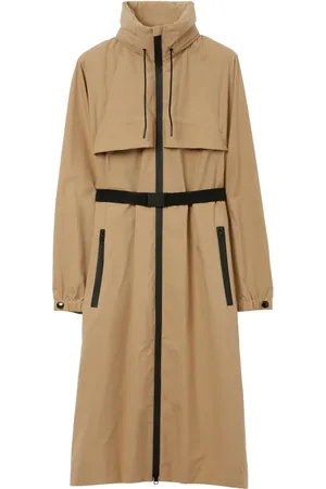 Burberry Belted hooded coat