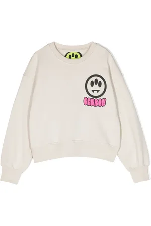 BARROW Logo-print cotton sweatshirt