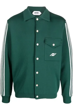 Autry Logo-embroidered shirt jacket
