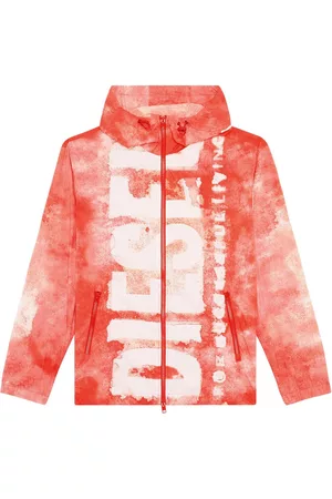 Diesel J-Warrett watercolour-effect jacket