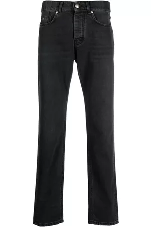 John Richmond Mid-rise slim-fit jeans