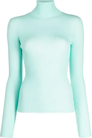 ENFÖLD High-neck long-sleeve ribbed top