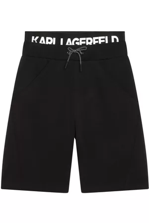Karl Lagerfeld Logo-waistband bermuda shorts