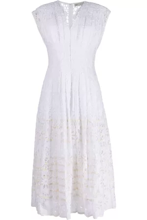 Tory Burch Claire McCardell broderie anglaise dress