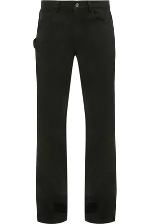 J.W.Anderson Logo-patch five-pocket chino trousers