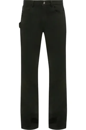 J.W.Anderson Logo-patch five-pocket chino trousers
