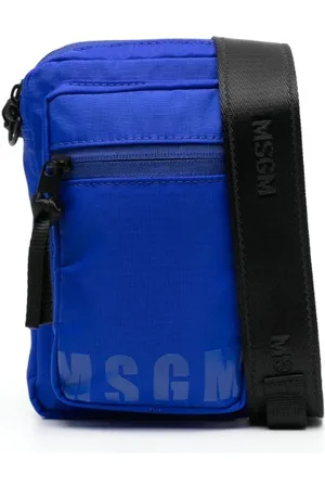 Msgm Logo-print messenger bag
