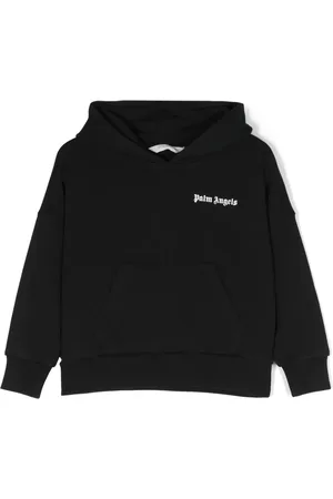 Palm Angels Logo-print cotton hoodie