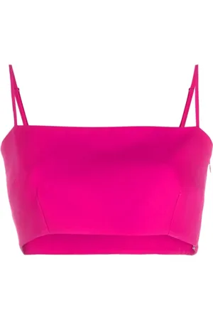 P.A.R.O.S.H. Square-neck crop top