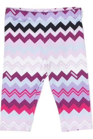 Missoni Zigzag-print elasticated-waistband leggings