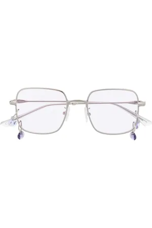 MONNALISA Rhinestone-embellished square-frame sunglasses