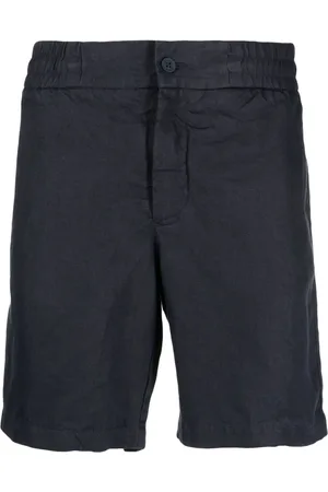 Orlebar Brown Mid-rise linen shorts