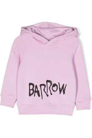 BARROW Logo-print cotton hoodie