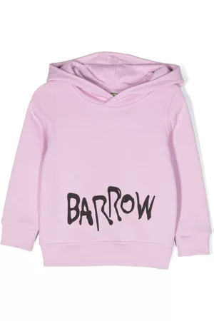 BARROW Logo-print cotton hoodie