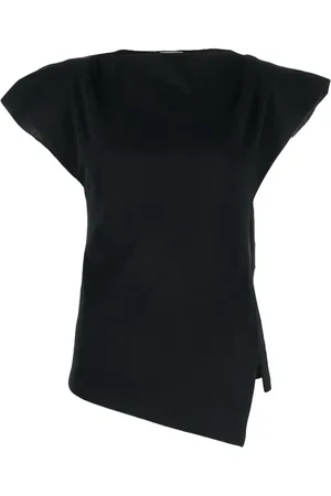 Isabel Marant Sebani padded asymmetric T-shirt