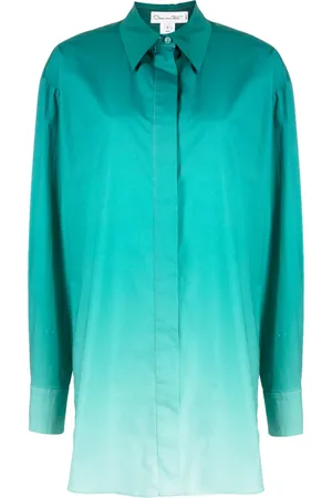 Oscar de la Renta Ombr??-effect shirt jacket