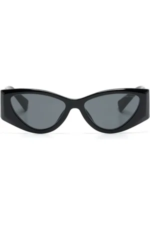 Miu Miu Cat-eye frame logo sunglasses
