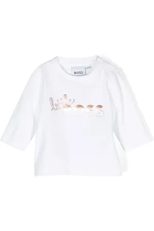 HUGO BOSS Logo-print long-sleeve T-shirt
