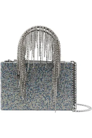 KARA Crystal-embellishment tote bag