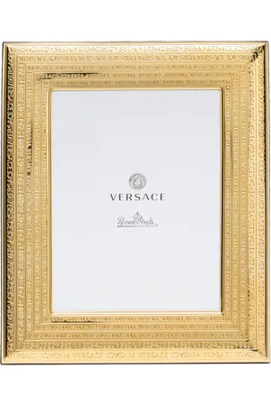VERSACE Logo-debossed photo frame (15x20cm)