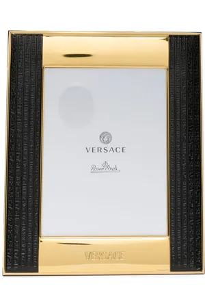 VERSACE Logo-debossed photo frame (15x20cm)