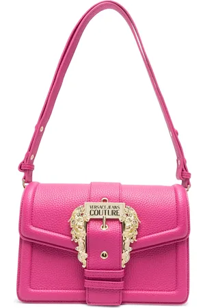 VERSACE Baroque-buckle crossbody bag