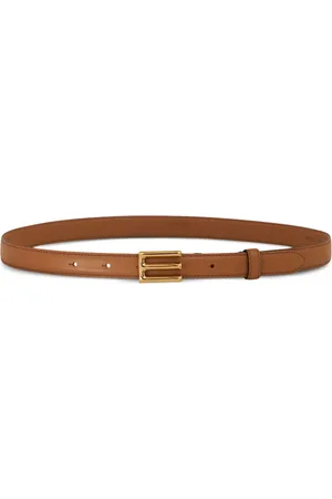Etro Logo-buckle leather belt