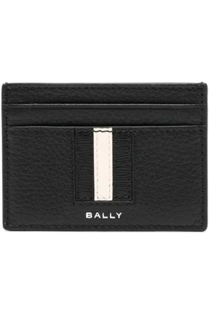 Bally Logo-print leather cardholder