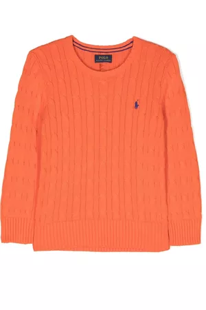 Ralph Lauren Logo-embroidered cotton jumper