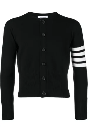 Thom Browne Stripe-detail knit cardigan
