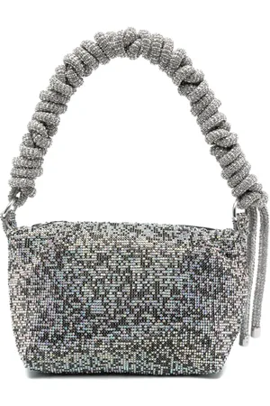 KARA Crystal-embellishment tote bag